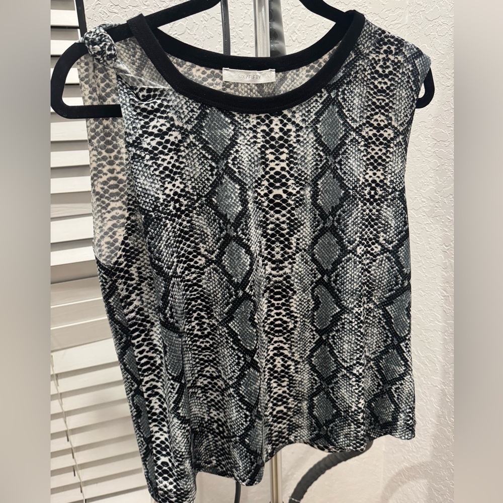 Six Fifty Animal Print Top